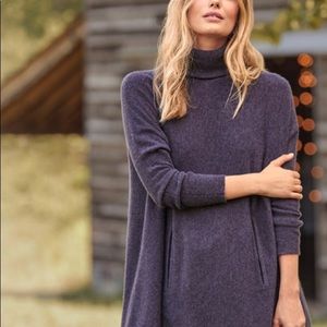 Garnet Hill Wool/Cashmere Sweater Poncho